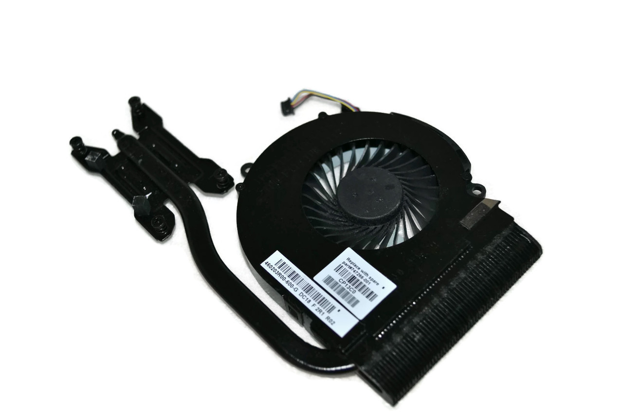 HP 15 15-D020nr CPU Cooling Fan And Heatsink (RF) 747266-001 NFB75B05H-002 - Click Image to Close