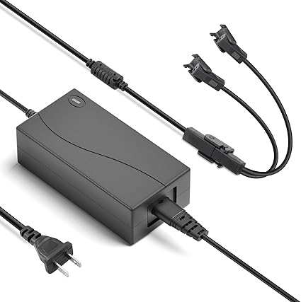 Recliner Power Cord Replacement, 29V, 2A, Power Recliner Power Supply, 2 Pin Universal Y Splitter El