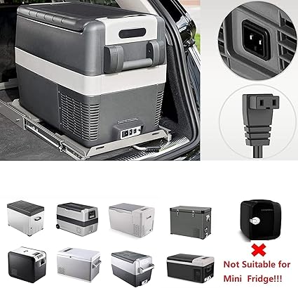 87W Car Fridge Freezer Cord Compatible with Euhomy CFC-18 Alpicool ARB ICECO Setpower Aspenora JoyTu