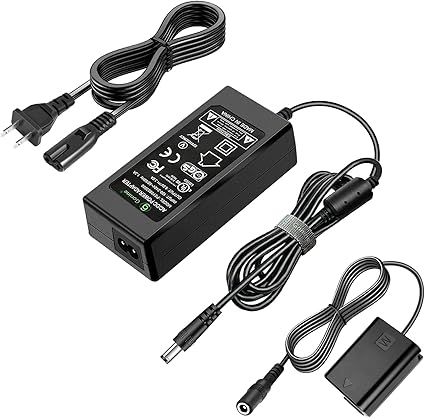 AC-PW20 Power Supply NP-FW50 ZV-E10 Dummy Battery ACPW20 Continuous AC Adapter Kit for Sony Alpha ZV