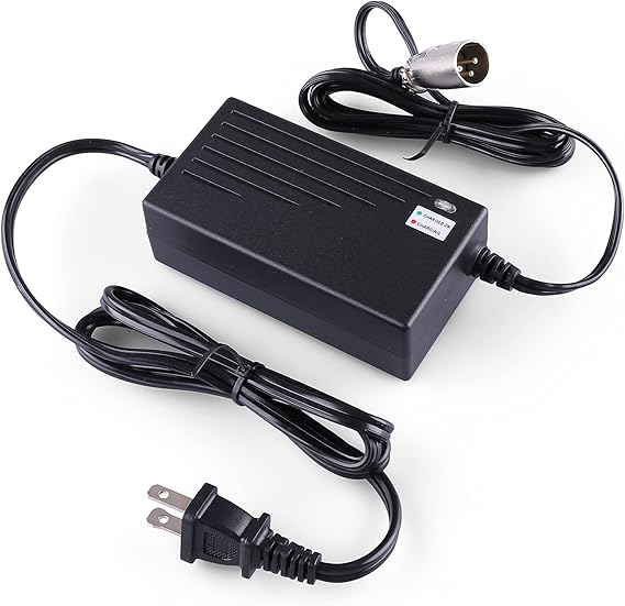 36V 1.5A Battery Charger for Razor MX500, MX650, GT GT750, IZIP I600, I750, I1000, Mongoose M750, X-