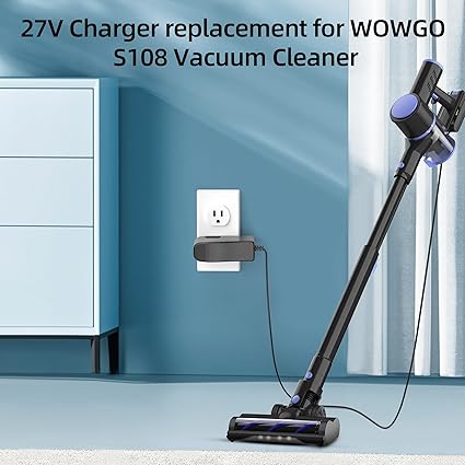 Charger for Wowgo S108 Cordless Vacuum Cleaner Power Cord for Oraimo OSV-102 Cordless Stick Vacuum A