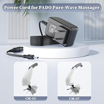 8.5V Charger for Pure Wave CM-05 CM-07 CM05 CM07 Massager Power Cord for PADO CM7 CM5 FJ-SW08510000D