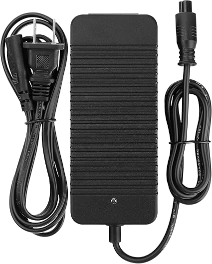 42V 2A Power Adapter 50/60Hz 100-240VAC with 3-Prong Connector Compatible with 36V Sports Mod Dirt Q