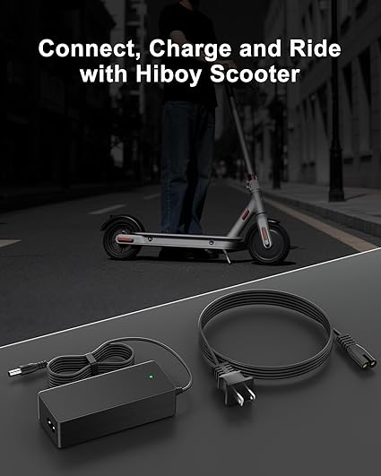 42V for Hiboy Electric Scooter Charger Compatible with Hiboy S2, S2 Lite, S2 Pro,KS4, KS4 Pro, MAX,