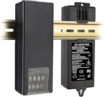 12V Power Supply Adapter, 4-Channel 6A, Maximum Single-Channel Output: 1.5A, Din-Rail, Short Circuit 12V Power Supply Adapter, 4-Channel 6A, Maximum Single-Channel Output: 1.5A, Din-Rail, Short Circuit