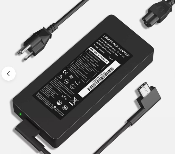 200W AC Adapter Charger For Razer Blade 15 RZ09-03286E22-R3U1 i7 Gaming Laptop Unbranded Compatible