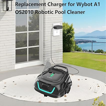 25.2V Quick Charger for Wybot Cordless Pool Vacuum Compatible with Wybot A1 OS2010 Robotic Pool Clea