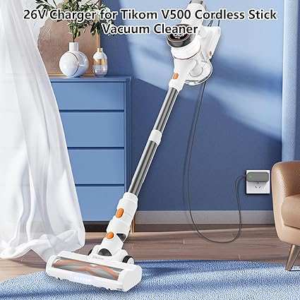 Charger for BuTure Cordless Vacuum, 31V Power Cord for BuTure JR200 JR400 JR500 JR600 JR700 VC40 VC5