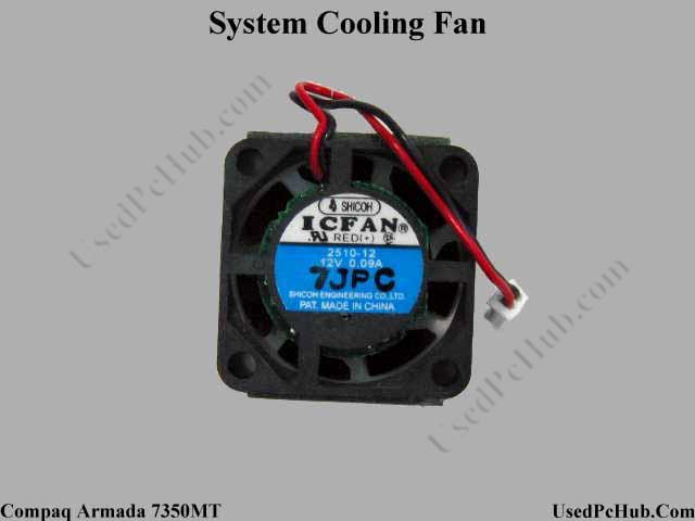 Compaq Armada 7350MT SHICOH DC12V 0.09A ICFAN 2510-12 Cooling Fan
