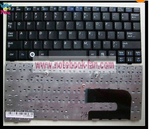 For Brand New Samsung N130 BLACK Keyboard US layout - Click Image to Close