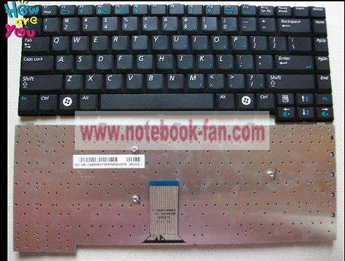 Brand New! Samsung R40 UK Black Keyboard - Click Image to Close