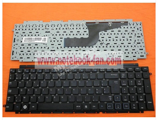Genuine New Samsung RC710 NP-RC710 US keyboard Black - Click Image to Close