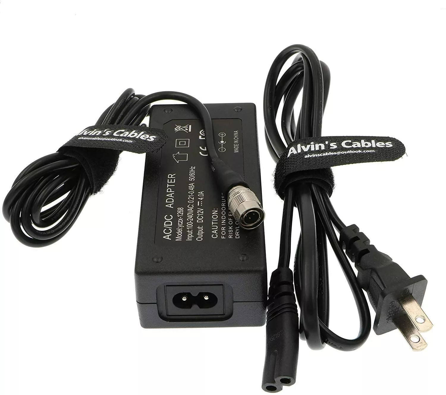 Sound Devices XL-WPH3 AC Power Adapter 4 Pin Male Hirose to AC for 702T Recorder Compatible Brand F